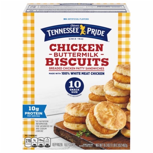 Odom’s Tennessee Pride® Chicken & Buttermilk Biscuit Sandwiches 10 Count