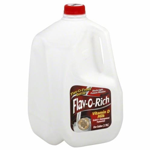 Flav-O-Rich Whole Milk Perspective: front