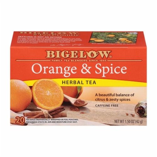 Bigelow® Orange & Spice Herbal Tea Bags