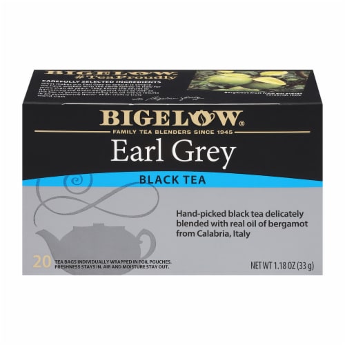 Bigelow® Earl Grey Black Tea Bags Perspective: front