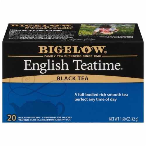 Bigelow® English Teatime Black Tea Perspective: front