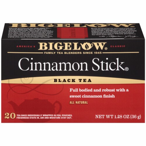 Bigelow Cinnamon Stick Black Tea Perspective: front