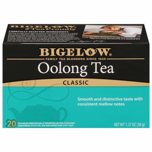 Bigelow® Oolong Tea Bags Perspective: front