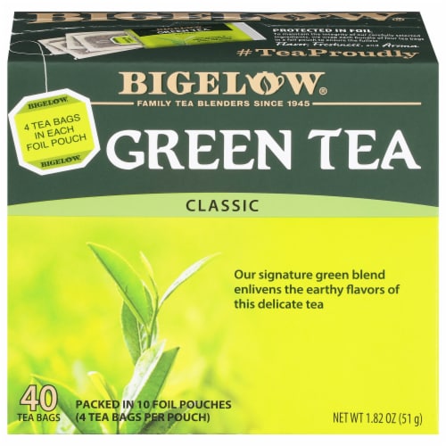 Bigelow® Classic Green Tea Bags Perspective: front