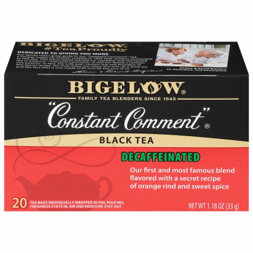 Bigelow Constant Comment Decaffeinated Black Tea Bags