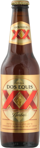 Dos Equis Amber Perspective: front