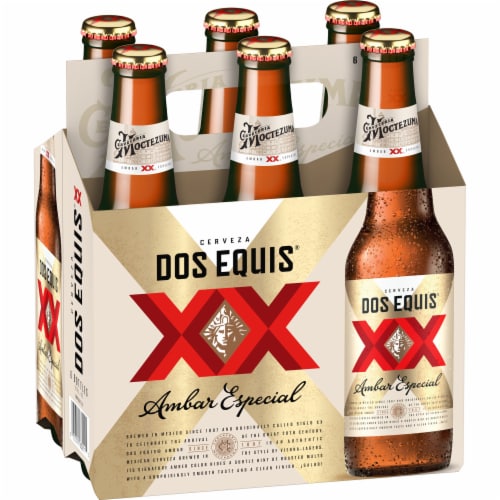 dos equis beer bottle