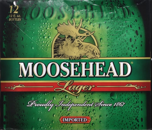 Moosehead Beer Perspective: front