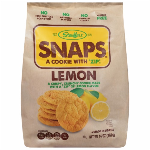 Stauffer's SNAPS Lemon Perspective: front