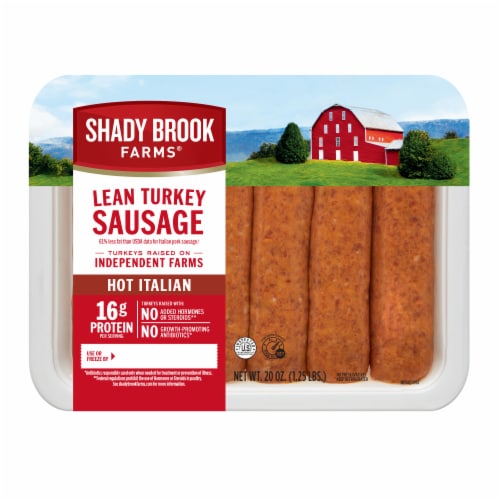 Shady Brook Farms® Hot Italian Turkey Sausage Perspective: front