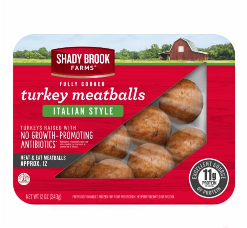 Shady Brook Farms® Fully Cooked Italian Style Turkey Meatballs Perspective: front