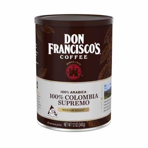 Don Francisco’s® 100% Colombia Supremo Medium Roast Ground Coffee