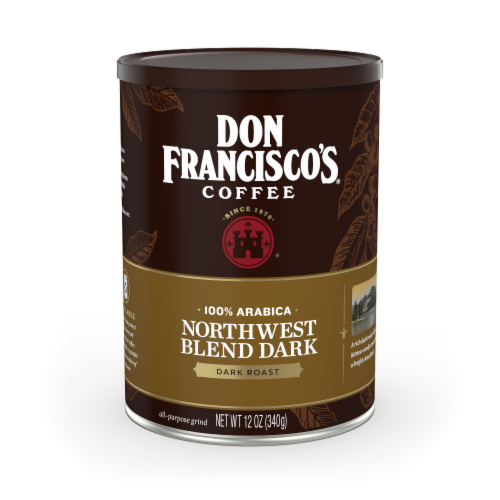 Don Francisco's® Northwest Blend Dark Roast Ground Coffee Perspective: front