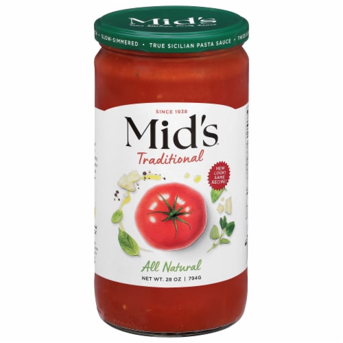 Mid's® Traditional Pasta Sauce Perspective: front