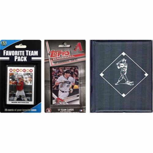 C & I Collectables 2017DBACKSTSC MLB Arizona Diamondbacks Licensed 2017 Topps Team Set & Favo Perspective: front