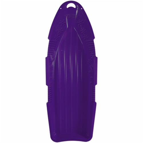 ESP Sno Cruiser Toboggan – Two-Rider Sled – Purple Perspective: front