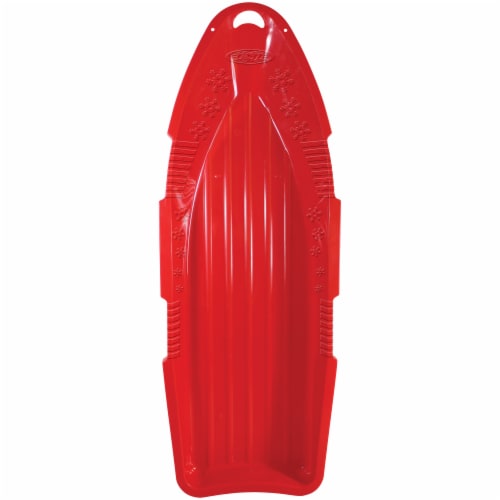 Emsco Group Sno-Cruiser Snow Toboggan - Red Perspective: front