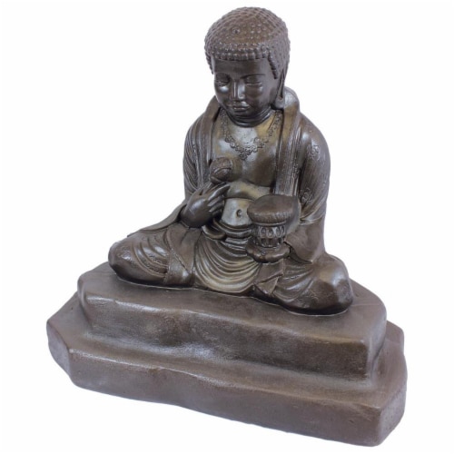 Emsco 92230-1 29 in. Natural Bronze Appearance Saint Francis Statue Perspective: front