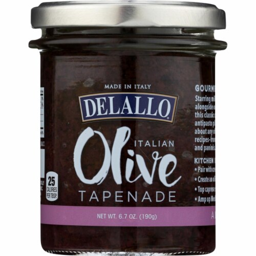 Delallo Black Italian Olive Tapenade, 6.7 oz, 1 Kroger