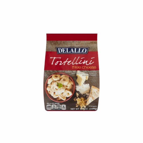 DeLallo® Three Cheese Tortellini Pasta Perspective: front