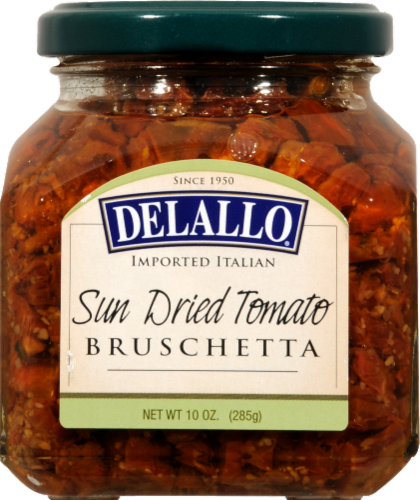 Delallo® Sun-Dried Tomato Bruschetta Perspective: front