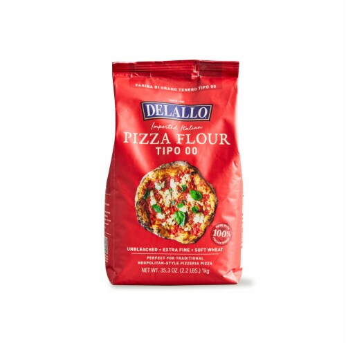 DeLallo® Organic Type 00 Pizza Flour Perspective: front