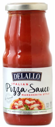 DeLallo® Italian Margherita Style Pizza Sauce Perspective: front