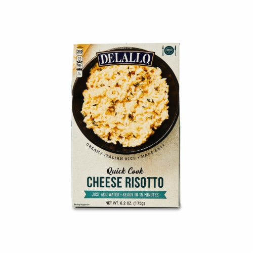 DeLallo® Quick Cook Cheese Risotto Perspective: front