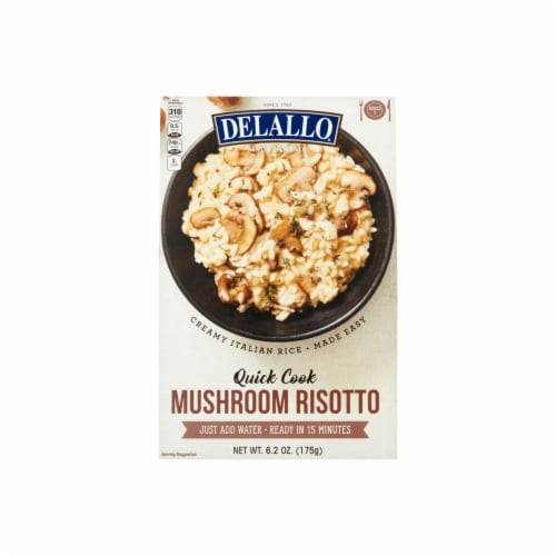 DeLallo® Mushroom Risotto Italian Rice Perspective: front