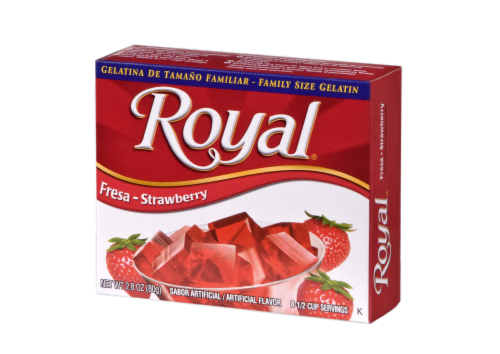 Royal® Strawberry Gelatin Perspective: front