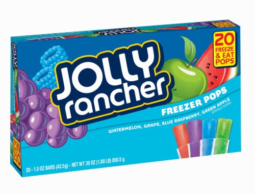 Jolly Rancher Freezer Bars Perspective: front