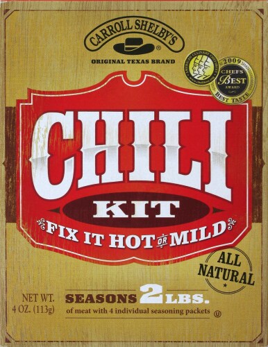 Carroll Shelby s Chili Kit 4 oz Kroger