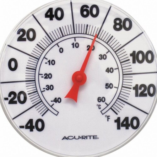 AcuRite Basic Dial Thermometer Perspective: front