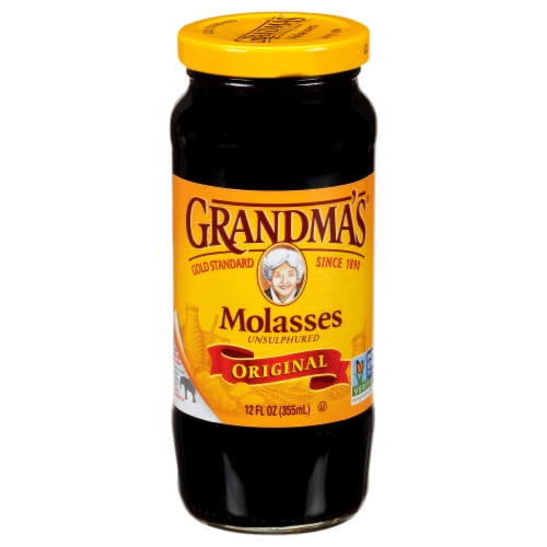 Grandma's Original Molasses, Gluten-Free, Non-GMO Perspective: front