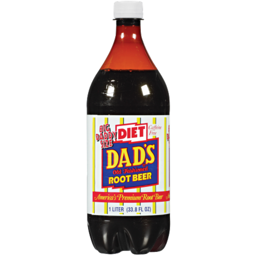 Dad's Diet Root Beer Perspective: front