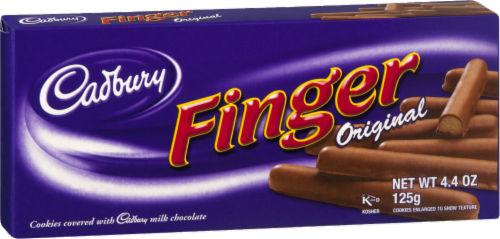 Cadbury Finger Cookies Original Perspective: front