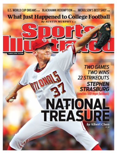 Sports Illustrated Magazine Perspective: front