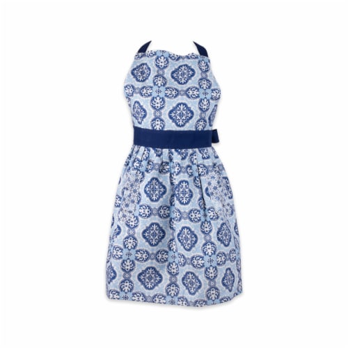 Design Imports CAMZ11599 Lagos Print Apron Perspective: front