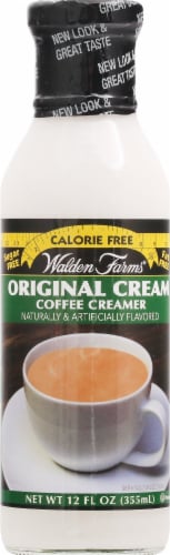 Walden Farms Original Cream Calorie Free Coffee Creamer Perspective: front