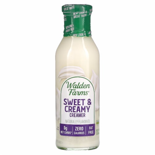 Walden Farms Sweet Cream Calorie Free Coffee Creamer Perspective: front