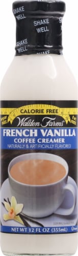 Walden Farms French Vanilla Calorie Free Coffee Creamer Perspective: front