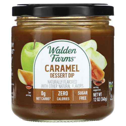 Walden Farms Caramel Dip Perspective: front