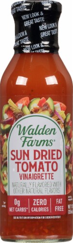 Walden Farms® Calorie Free Italian Sun Dried Tomato Salad Dressing Perspective: front