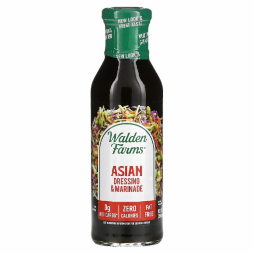 Walden Farms Asian Dressing & Marinade - 12 fl oz (355 ml) Perspective: front