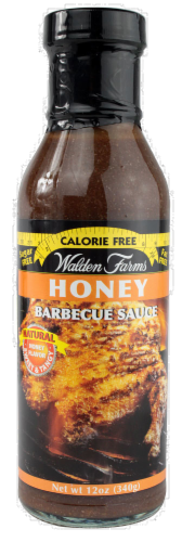 Walden Farms Calorie Free Honey Barbecue Sauce Perspective: front