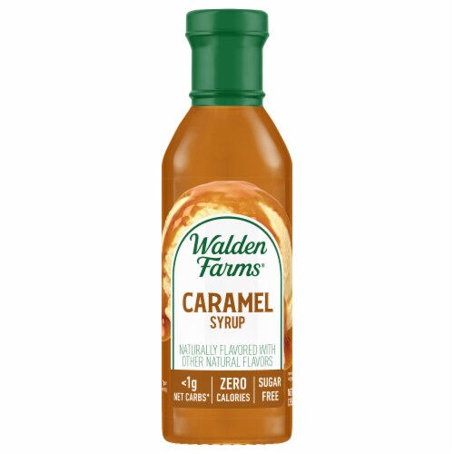 Walden Farms Caramel Syrup Perspective: front