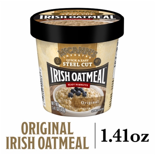 McCann's Quick & Easy Kosher Steel Cut Irish Oatmeal Perspective: front
