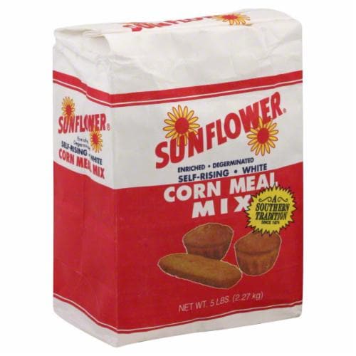 Sunflour Corn Meal Mix Perspective: front