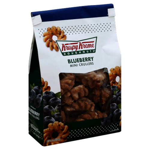 Krispy Kreme Blueberry Mini Crullers Perspective: front