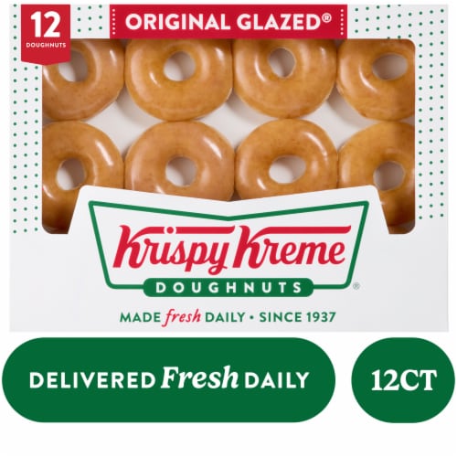 Krispy Kreme® Original Glazed® Doughnuts Perspective: front